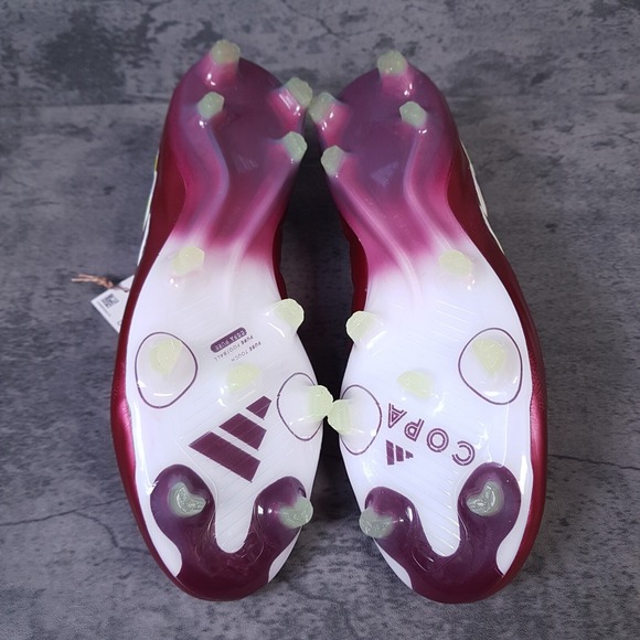 ADIDAS Copa Pure 2 Elite FG‎ Shadow Red Soccer Cleats Mens 12.5 Maroon White